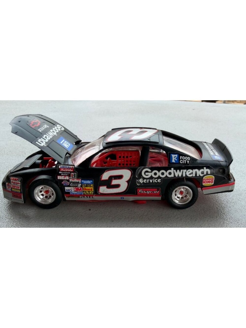 Action Racing Collectibles Goodwrench Plastic Sports Car Dale Earnhardt #3